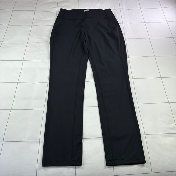 Duluth Trading Co Pants Womens Small Black NoGa Slim Leg Pull On Active Hike - Picture 1 of 9